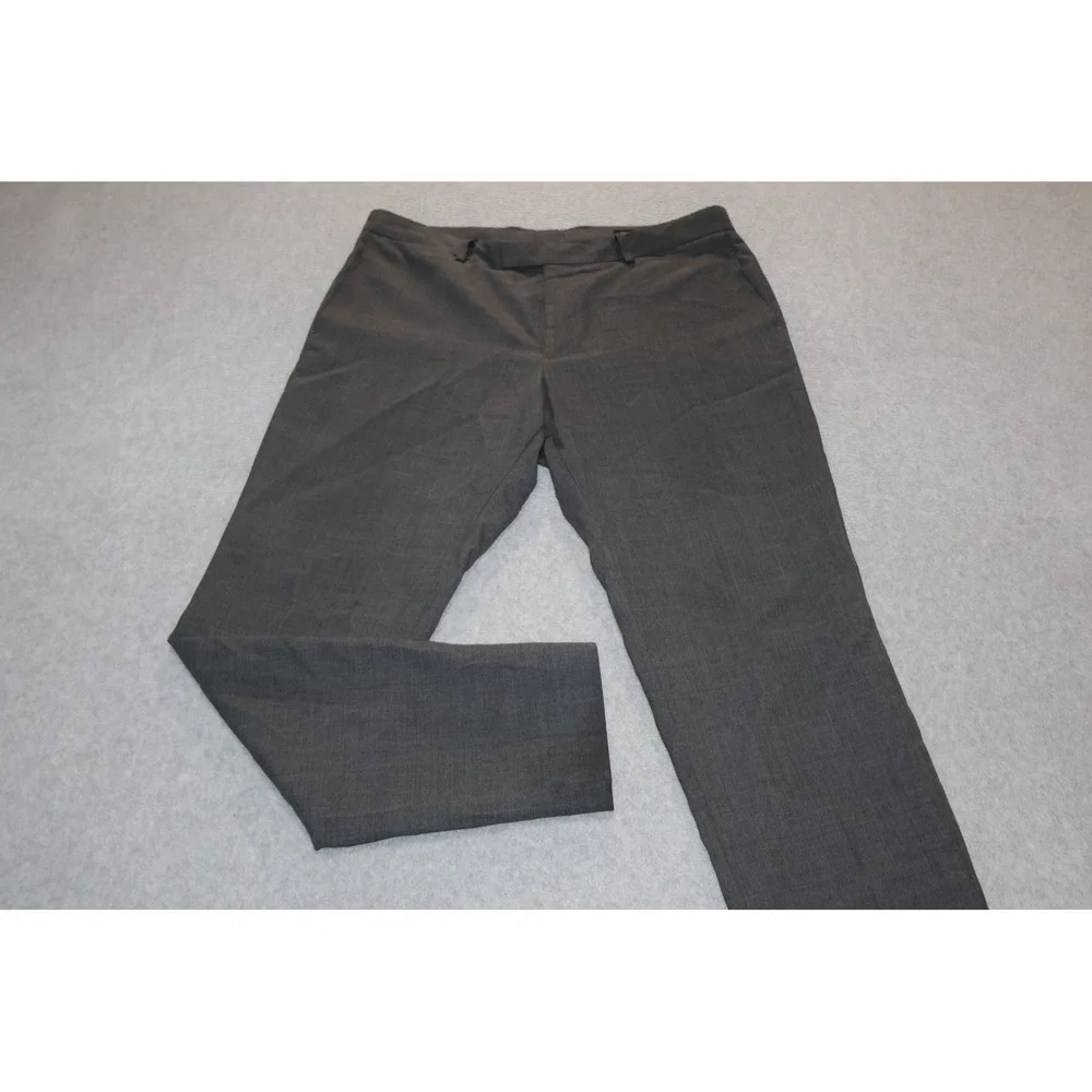 Banana Republic Slim Fit Men 33x30 Gray Wool Blend Tailoring Dress Pants